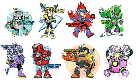 mega man 11 robot masters.